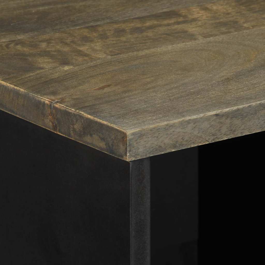 Sideboard 80x33x75 cm μασίφ ξύλο Mango