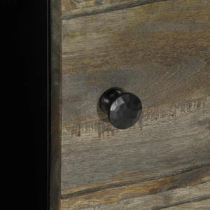 Sideboard 80x33x75 cm μασίφ ξύλο Mango