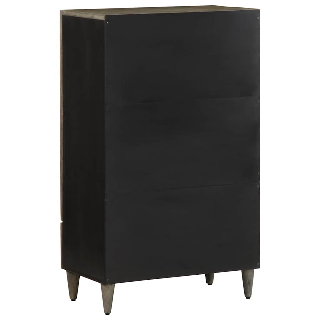 Highboard 60x33x100 cm μασίφ ξύλο Mango - Pakobazaar