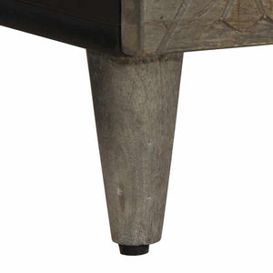 Highboard 60x33x100 cm μασίφ ξύλο Mango - Pakobazaar