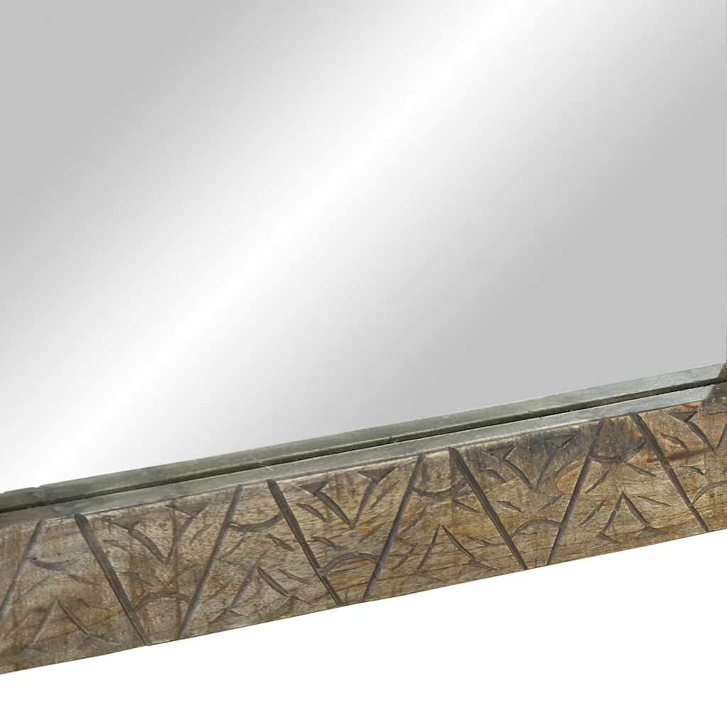 Καθρέφτης μπάνιου 50x2,5x70 cm από μασίφ ξύλο Mango