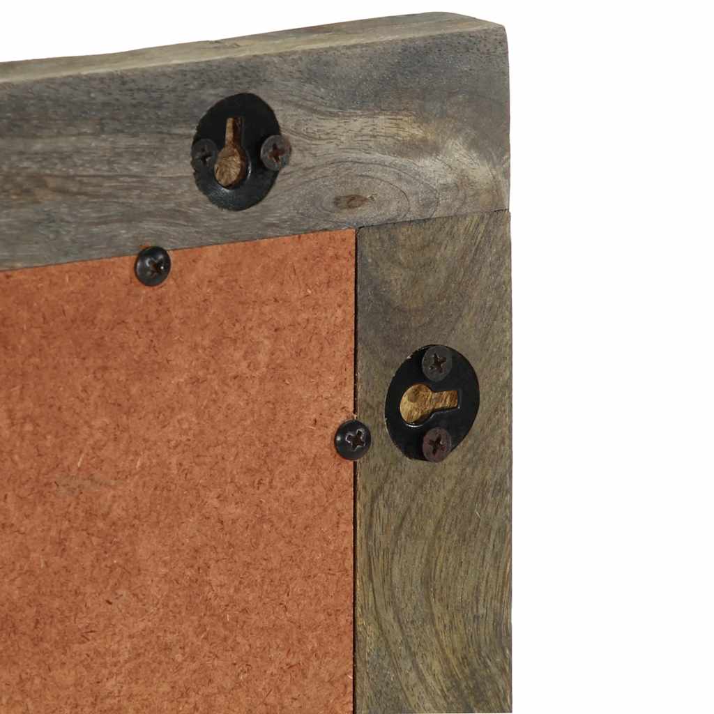 Καθρέφτης μπάνιου 50x2,5x70 cm από μασίφ ξύλο Mango