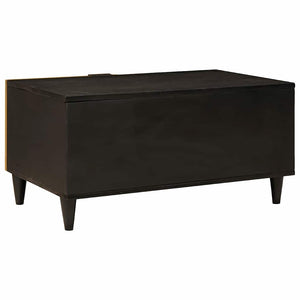Τραπεζάκι σαλονιού Μαύρο και Χρυσό 80 x 50 x 40 cm