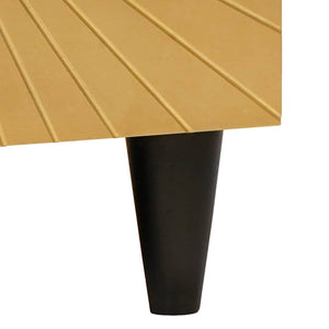 Τραπεζάκι σαλονιού Μαύρο και Χρυσό 80 x 50 x 40 cm