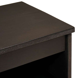 Πλαϊνό γραφείο Μαύρο και Χρυσό 60 x 33 x 75 cm