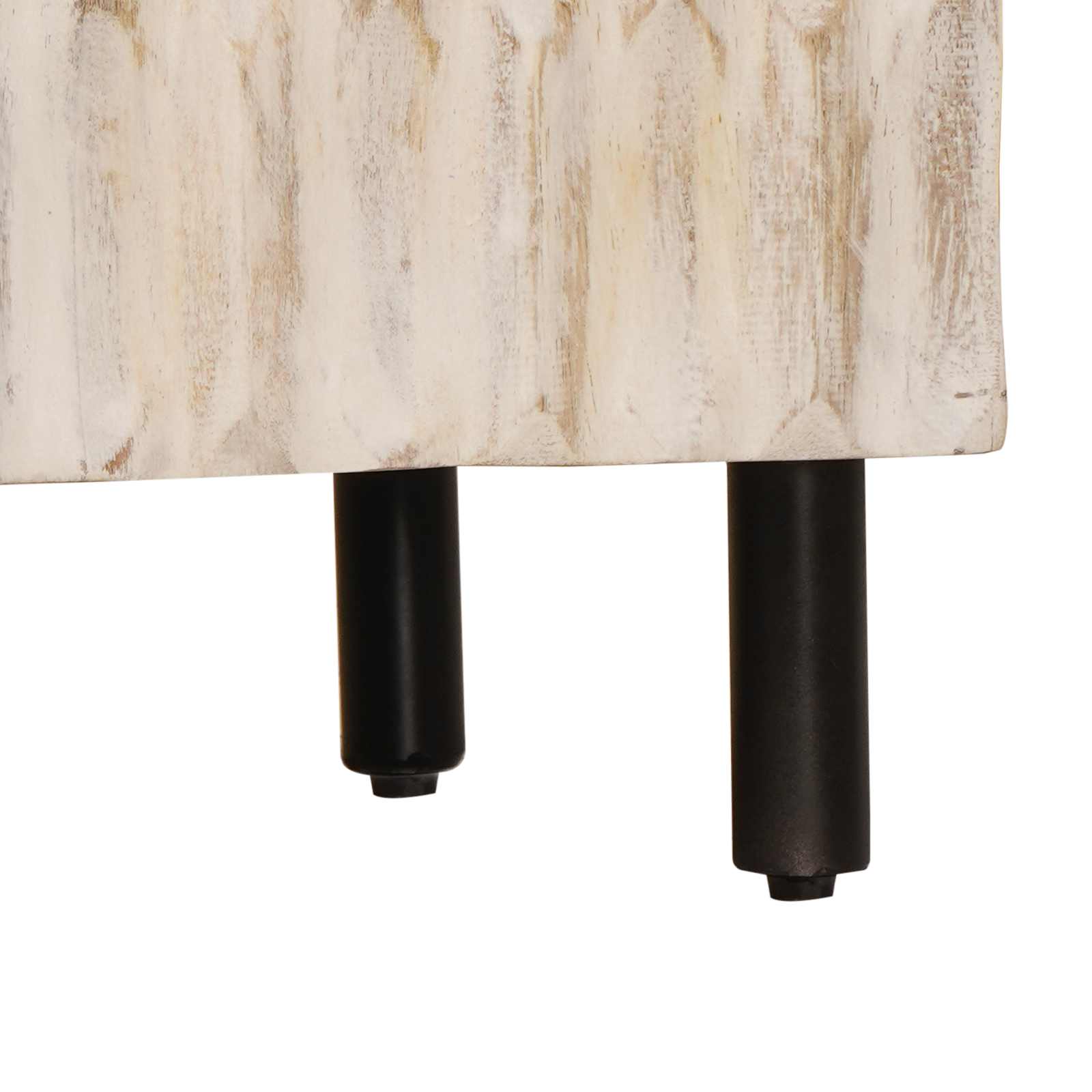 Πλαϊνό γραφείο Λευκό Φινίρισμα Καθαρισμού 60 x 33 x 75 cm - Pakobazaar