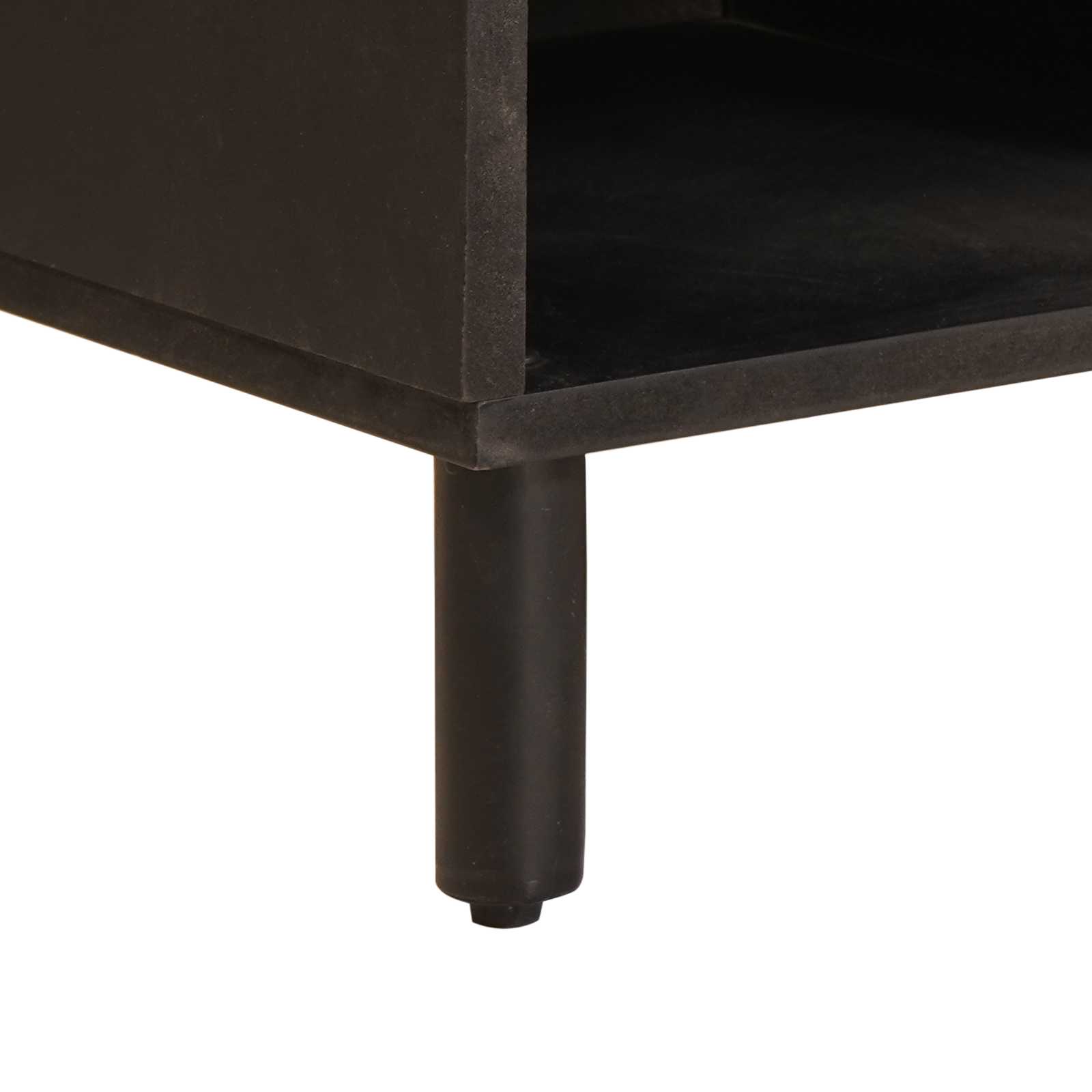 Ντουλάπι TV με ράφι Λευκό Φινίρισμα Καθαρισμού 100 x 33 x 46 εκ - Pakobazaar