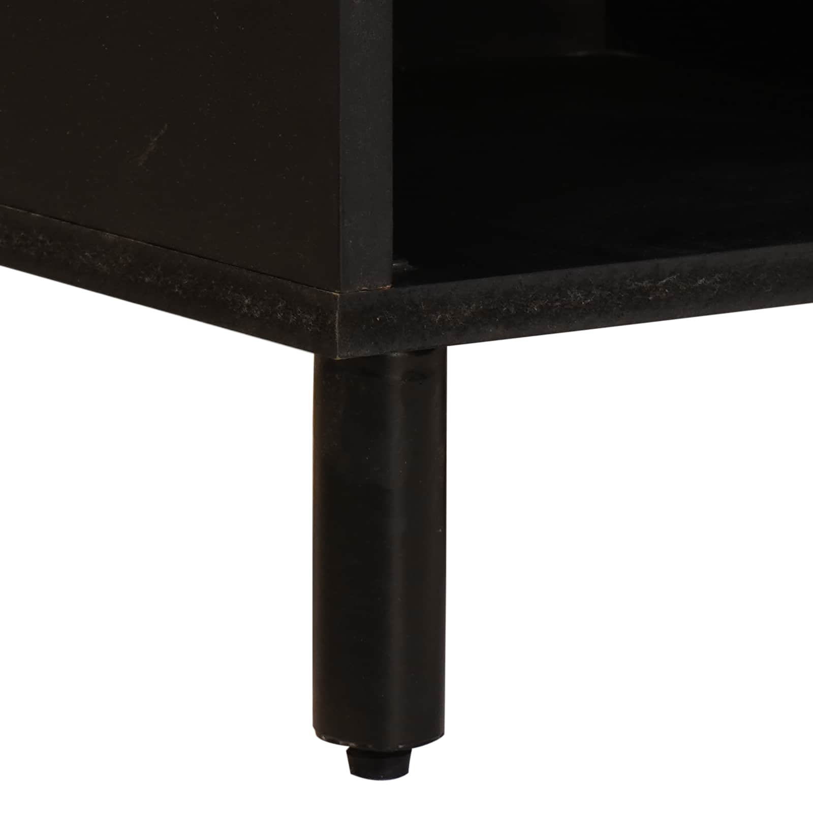 Ντουλάπι TV με ράφι Λευκό Φινίρισμα Καθαρισμού 80 x 33 x 46 εκ