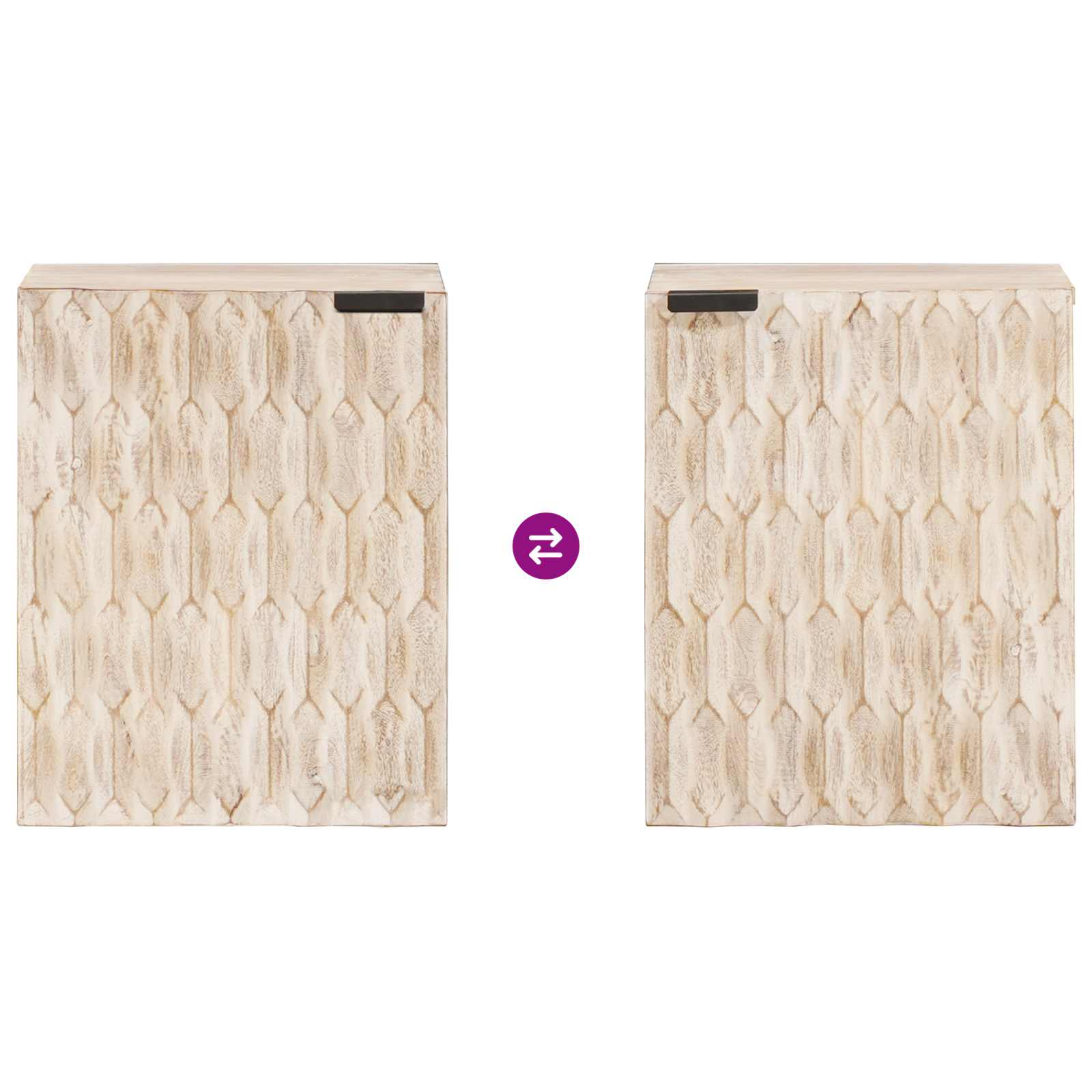 Κρεμαστό Ντουλάπι Μπάνιου με ράφι Λευκό 38 x 33 x 48 εκ