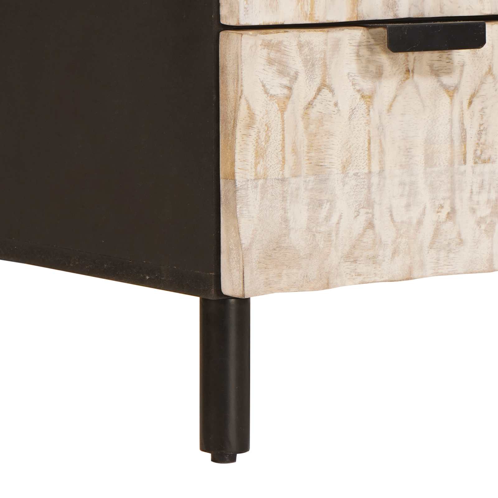 Highboard με πόρτα Λευκό Φινίρισμα Καθαρισμού 60 x 33 x 100 εκ.