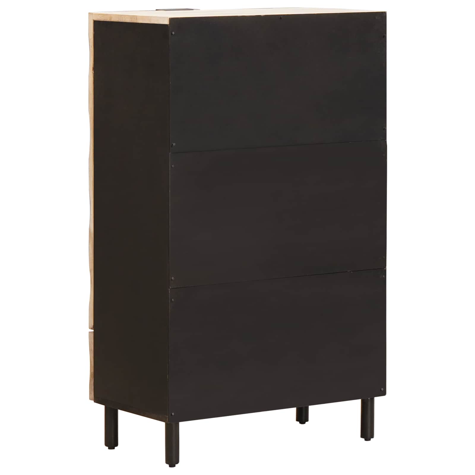 Highboard με πόρτα Λευκό Φινίρισμα Καθαρισμού 60 x 33 x 100 εκ.