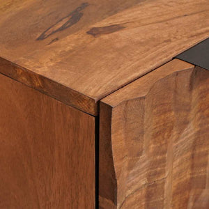 Πλαϊνό γραφείο Καφέ Φινίρισμα Ακακίας 60 x 33 x 75 cm - Pakobazaar