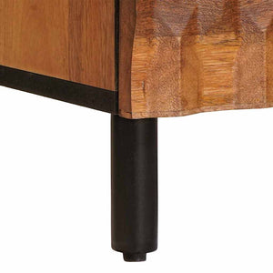 Πλαϊνό γραφείο Καφέ Φινίρισμα Ακακίας 60 x 33 x 75 cm - Pakobazaar