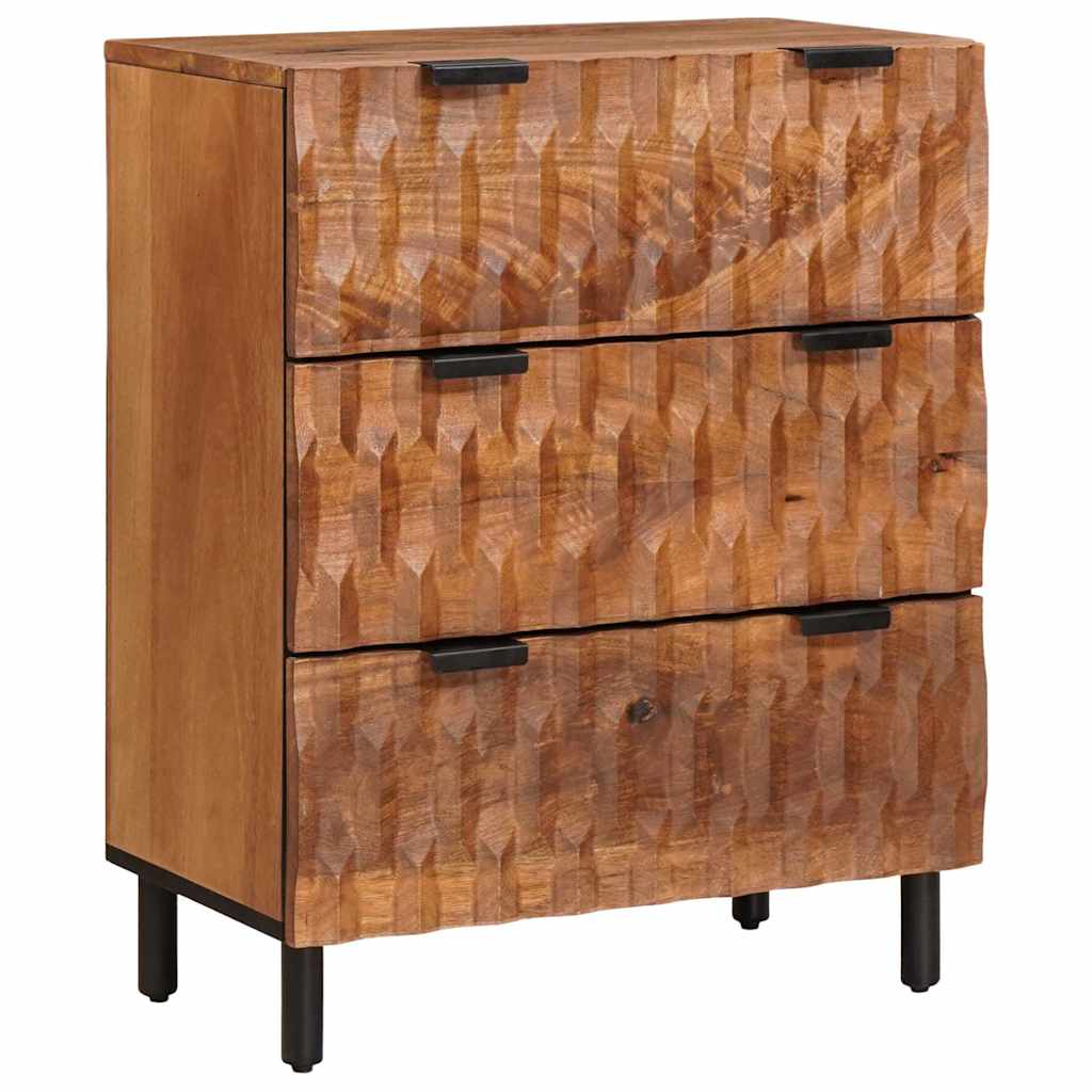 Πλαϊνό γραφείο Καφέ Φινίρισμα Ακακίας 60 x 33 x 75 cm - Pakobazaar