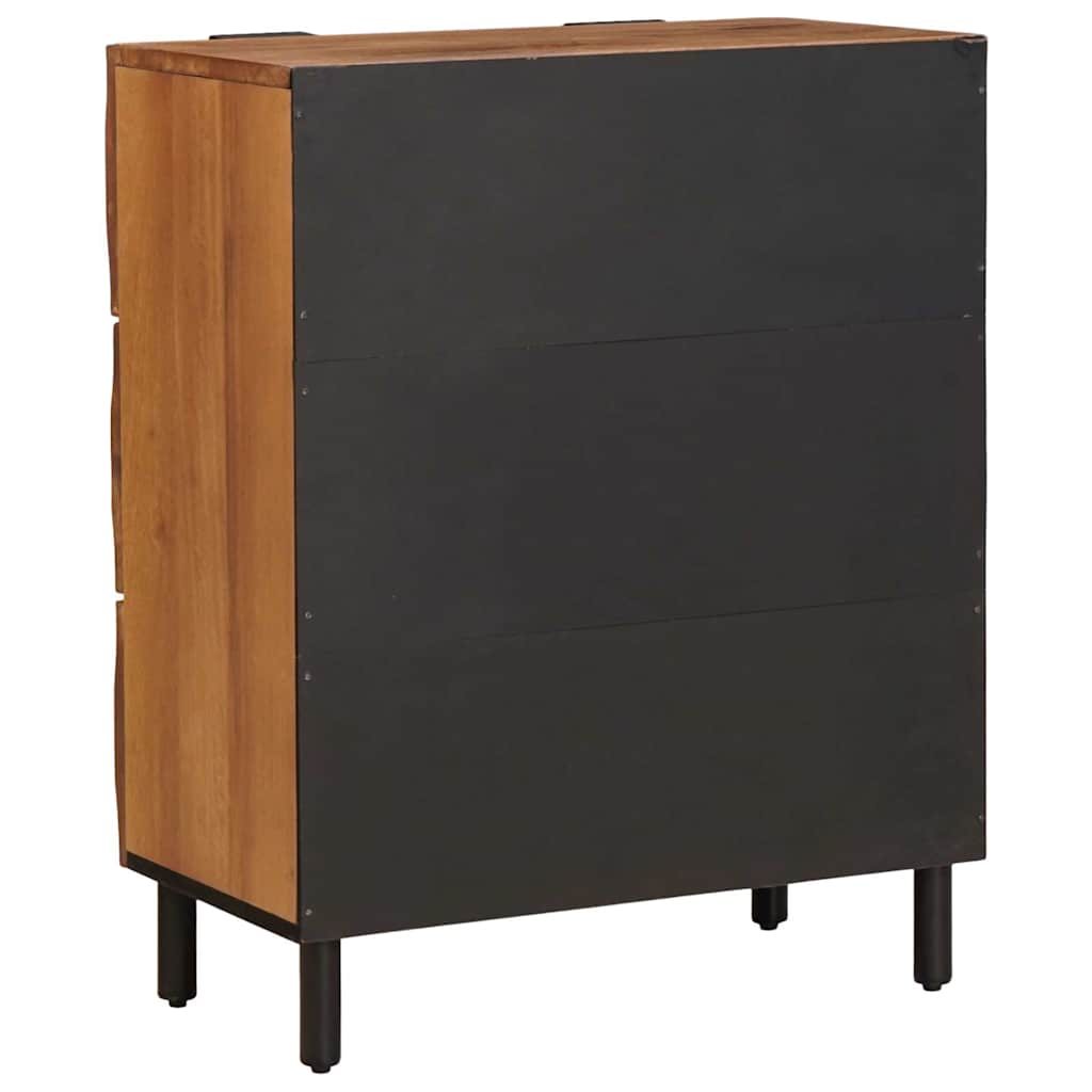 Πλαϊνό γραφείο Καφέ Φινίρισμα Ακακίας 60 x 33 x 75 cm - Pakobazaar