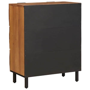 Πλαϊνό γραφείο Καφέ Φινίρισμα Ακακίας 60 x 33 x 75 cm - Pakobazaar