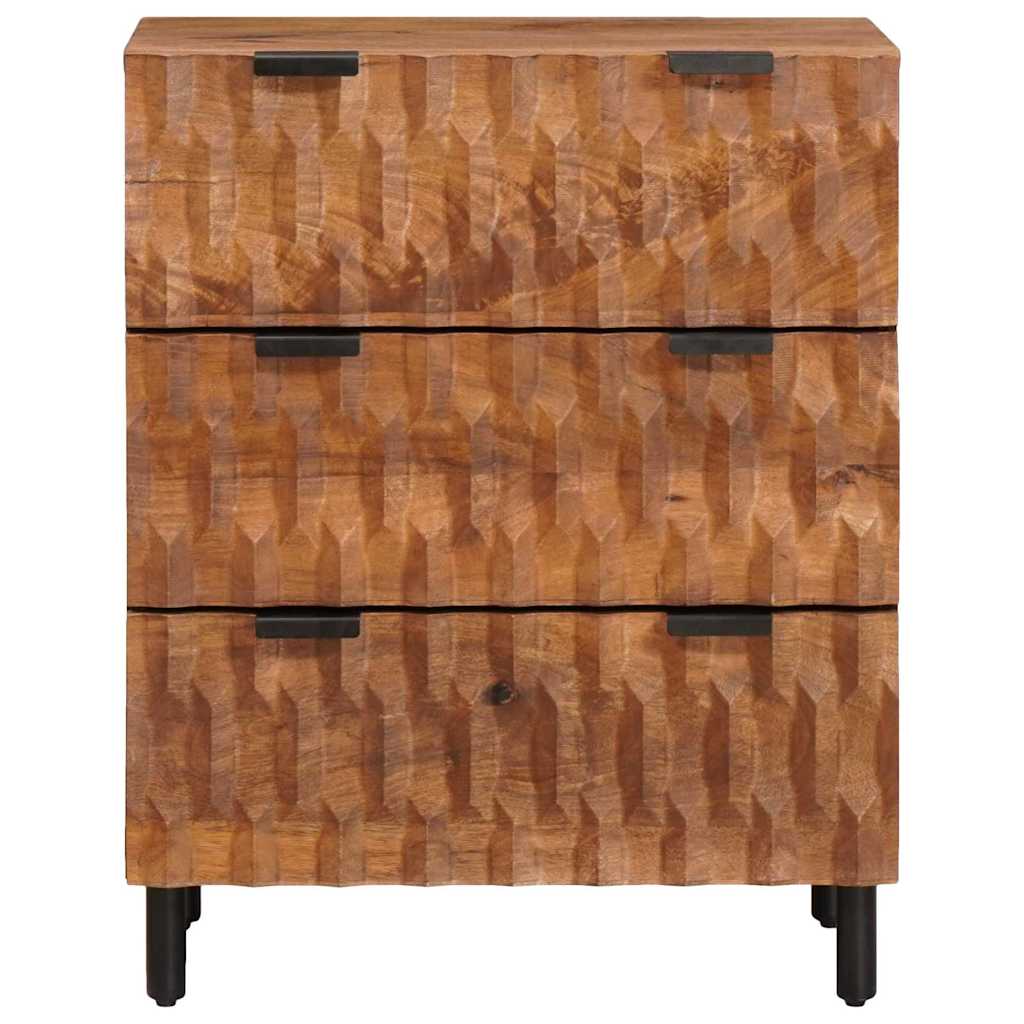 Πλαϊνό γραφείο Καφέ Φινίρισμα Ακακίας 60 x 33 x 75 cm - Pakobazaar