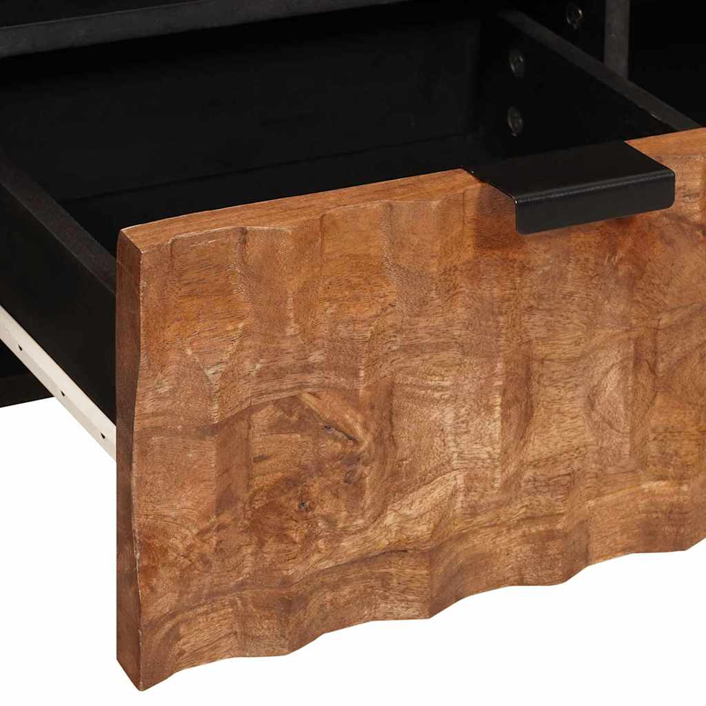 Ντουλάπι TV με συρτάρι Καφέ Φινίρισμα Ακακίας 100 x 33 x 46 εκ - Pakobazaar