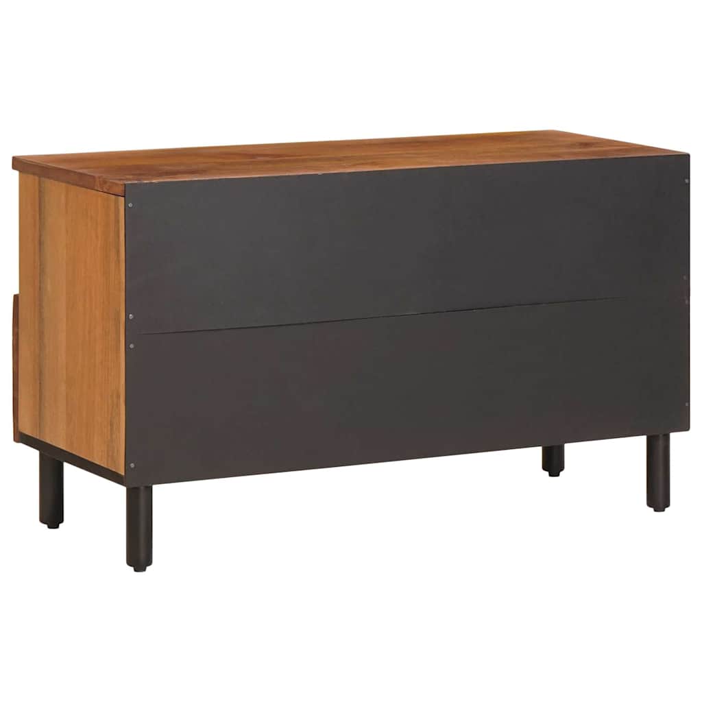 Ντουλάπι TV με συρτάρι Καφέ Φινίρισμα Ακακίας 80 x 33 x 46 εκ