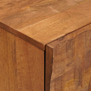 Πλαϊνό γραφείο Καφέ Φινίρισμα Ακακίας 40 x 33 x 75 εκ. - Pakobazaar