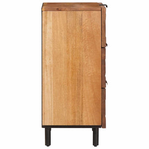 Πλαϊνό γραφείο Καφέ Φινίρισμα Ακακίας 40 x 33 x 75 εκ. - Pakobazaar