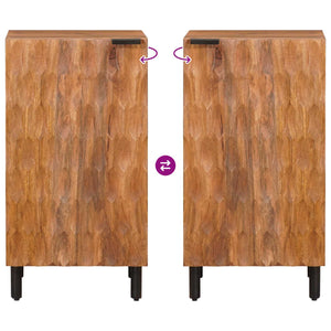 Πλαϊνό γραφείο Καφέ Φινίρισμα Ακακίας 40 x 33 x 75 εκ.