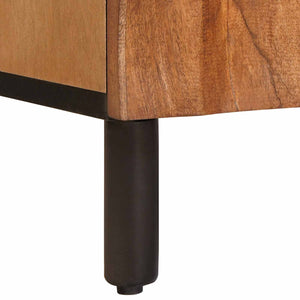 Πλαϊνό γραφείο Καφέ Φινίρισμα Ακακίας 60 x 33 x 75 cm