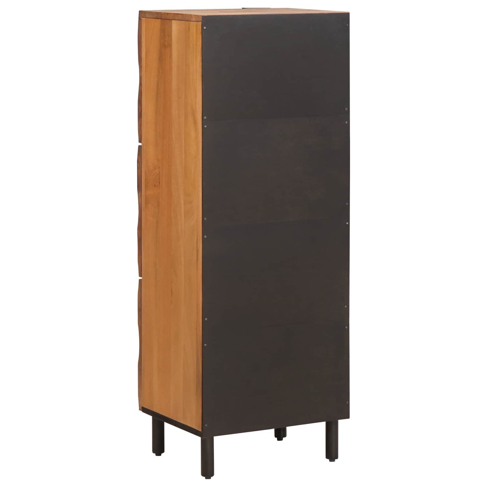 Highboard με αποθήκευση Καφέ Φινίρισμα Ακακίας 40 x 33 x 110 εκ - Pakobazaar