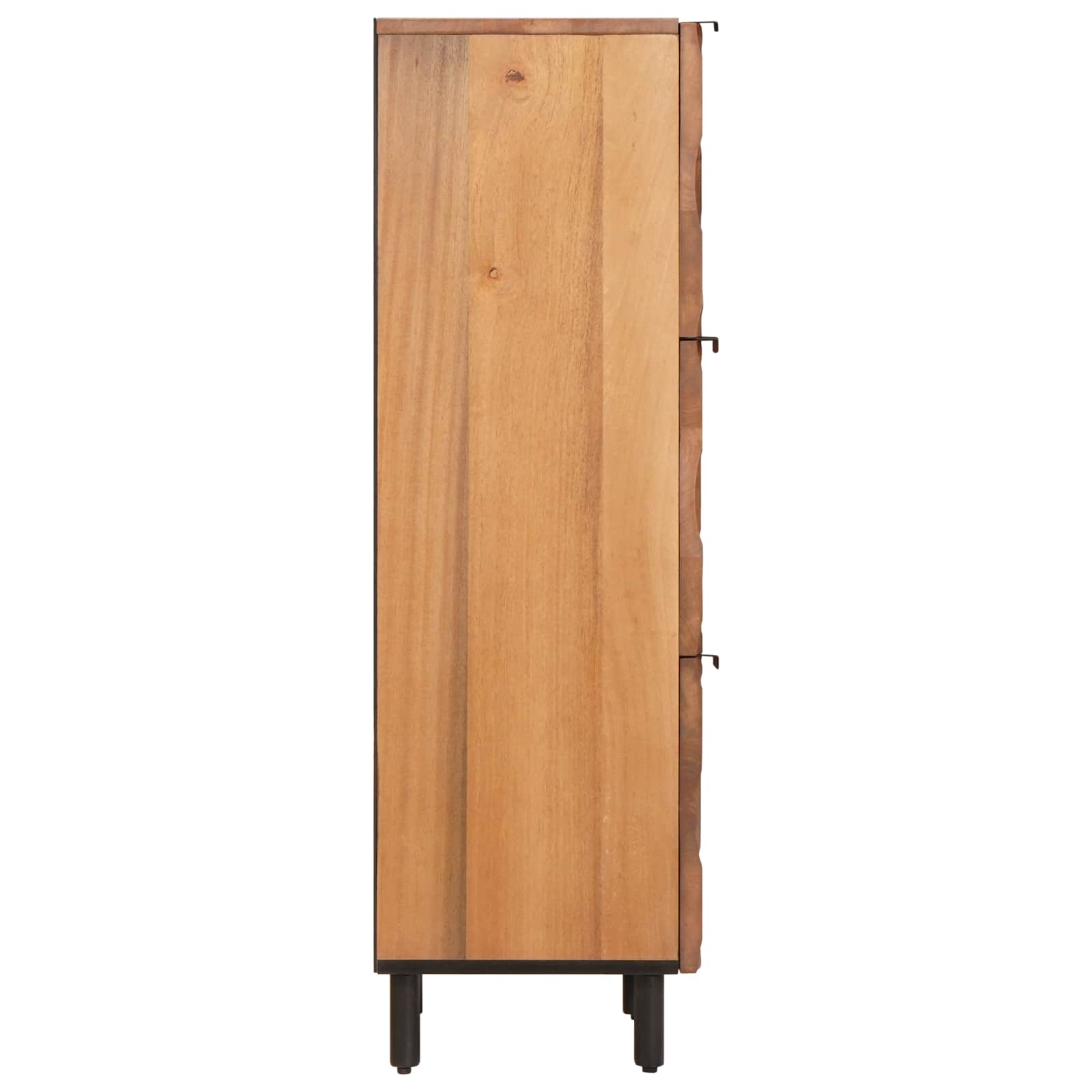 Highboard με αποθήκευση Καφέ Φινίρισμα Ακακίας 40 x 33 x 110 εκ - Pakobazaar