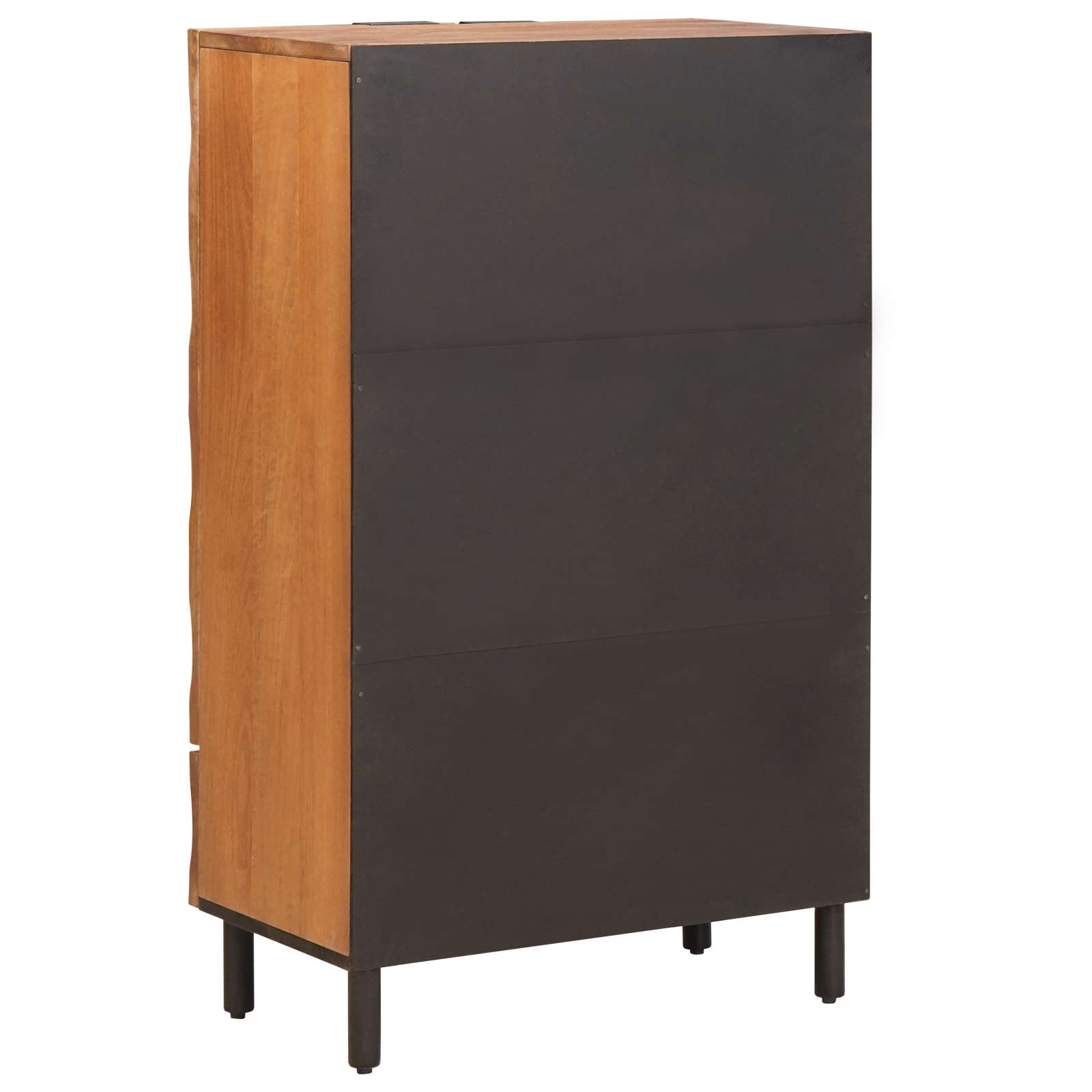 Highboard με συρτάρι Καφέ Φινίρισμα Ακακίας 60 x 33 x 100 εκ.