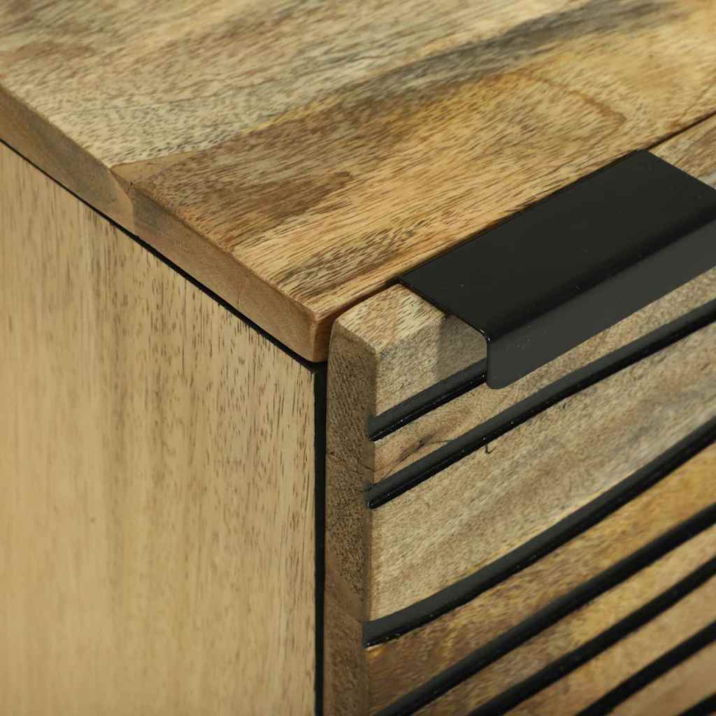 Κομοδίνο Φυσικό 40 x 33 x 46 εκ. Επεξεργασμένο Ξύλο