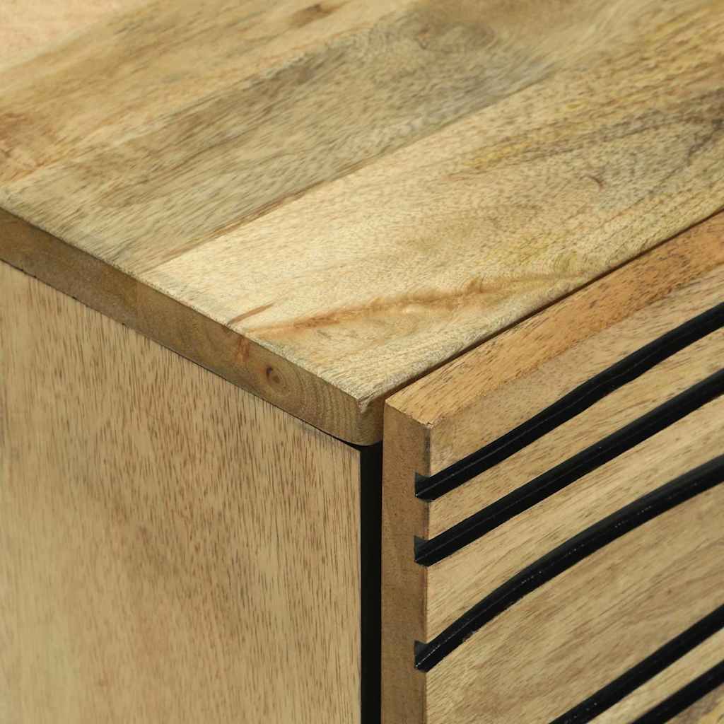 Κομοδίνο Φυσικό 50 x 33 x 60 εκ Επεξεργασμένο Ξύλο
