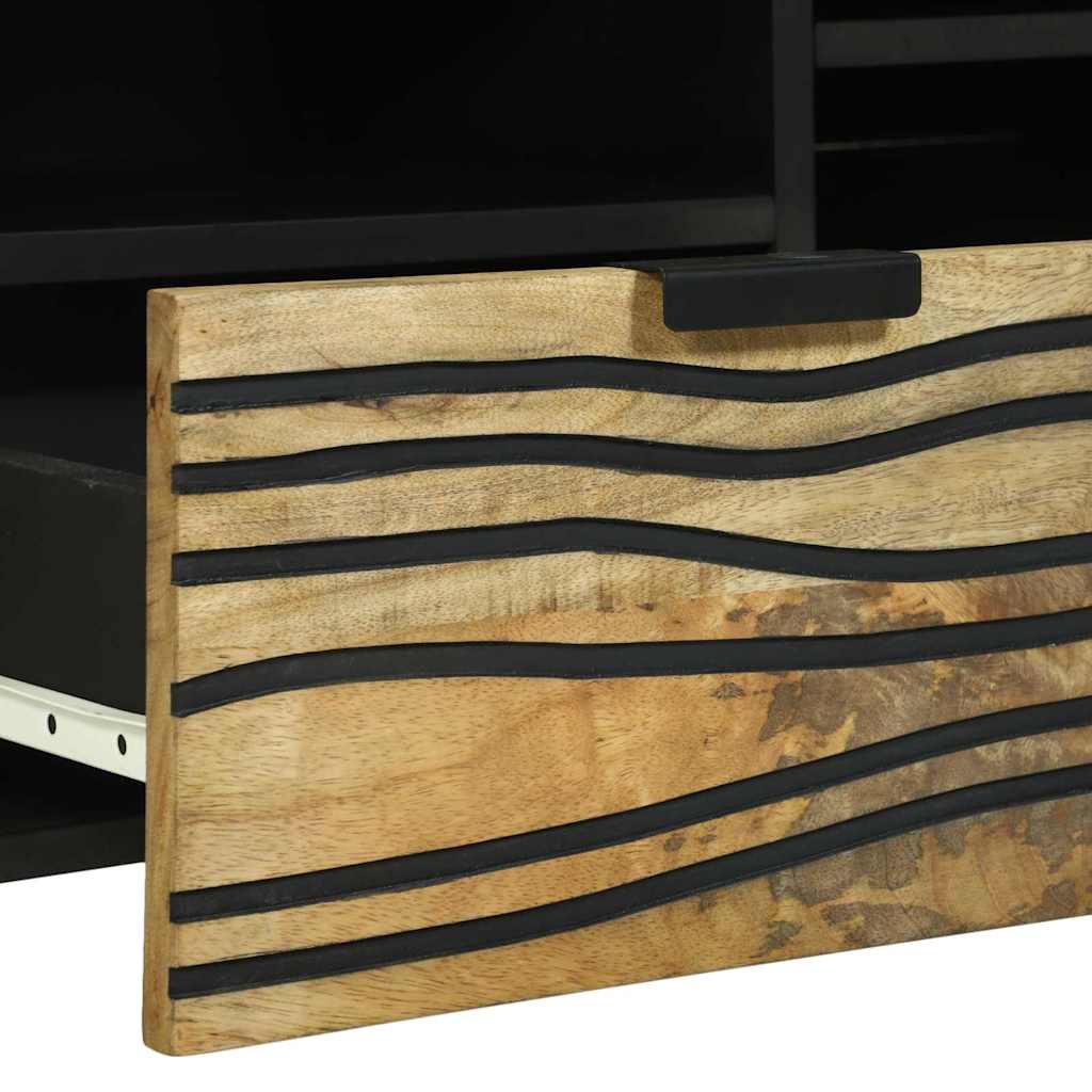 Μονάδες TV με συρτάρι Καφέ 100 x 33 x 46 εκ Επεξεργασμένο ξύλο - Pakobazaar