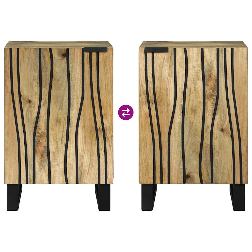 Ντουλάπα Νιπτήρα Mπάνιου με ράφι Καφέ 38 x 33,5 x 58 εκ. - Pakobazaar