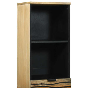 Ντουλάπα Νιπτήρα Mπάνιου με ράφι Καφέ 38 x 33 x 160 εκ. - Pakobazaar