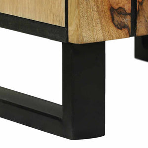 Ντουλάπα Νιπτήρα Mπάνιου με ράφι Καφέ 38 x 33 x 160 εκ. - Pakobazaar