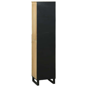 Ντουλάπα Νιπτήρα Mπάνιου με ράφι Καφέ 38 x 33 x 160 εκ. - Pakobazaar