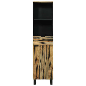 Ντουλάπα Νιπτήρα Mπάνιου με ράφι Καφέ 38 x 33 x 160 εκ. - Pakobazaar