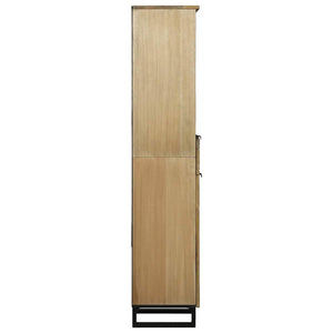 Ντουλάπα Νιπτήρα Mπάνιου με ράφι Καφέ 38 x 33 x 160 εκ. - Pakobazaar