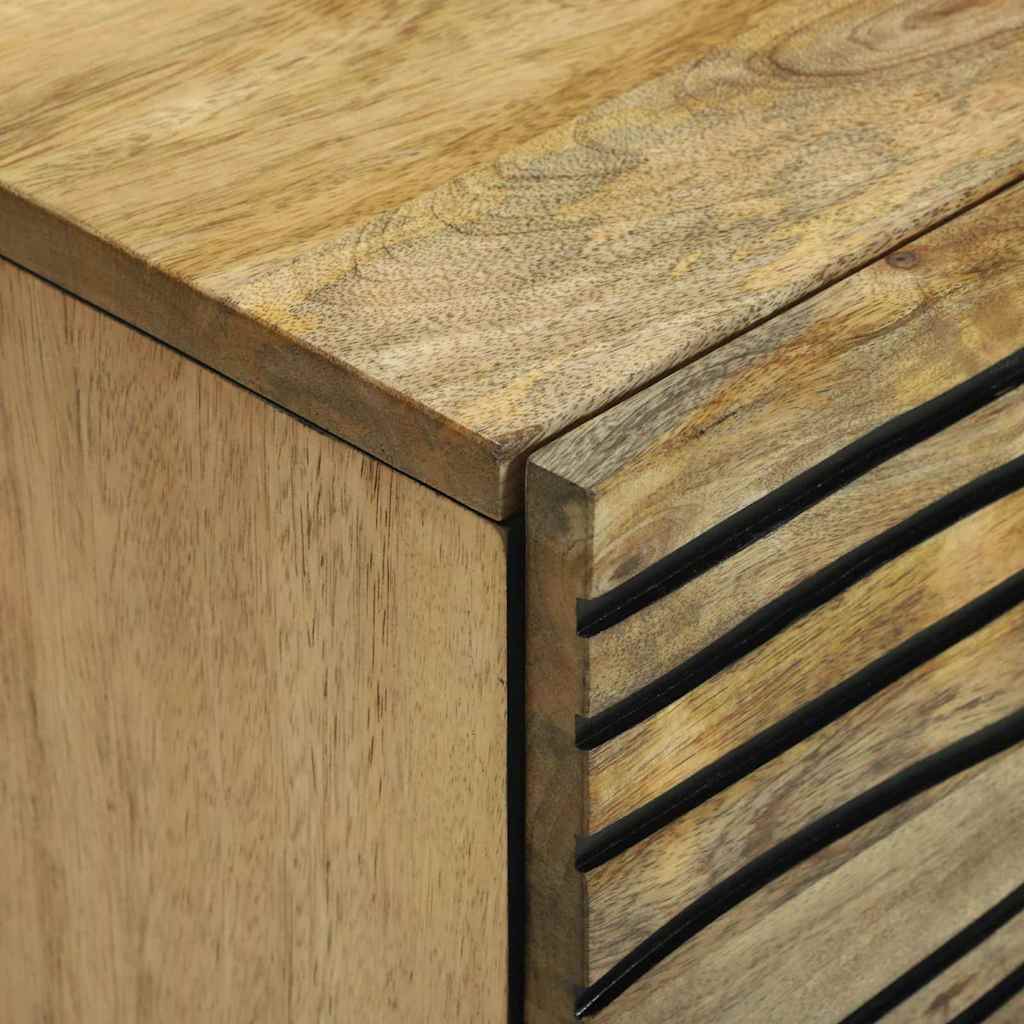Συρτάρι με συρτάρι Καφέ 40 x 33 x 75 εκ. Μασίφ ξύλο μάνγκο - Pakobazaar