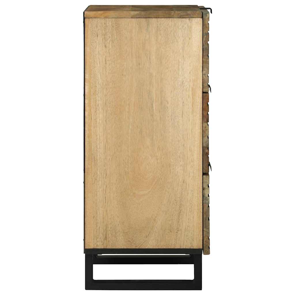 Συρτάρι με συρτάρι Καφέ 40 x 33 x 75 εκ. Μασίφ ξύλο μάνγκο - Pakobazaar