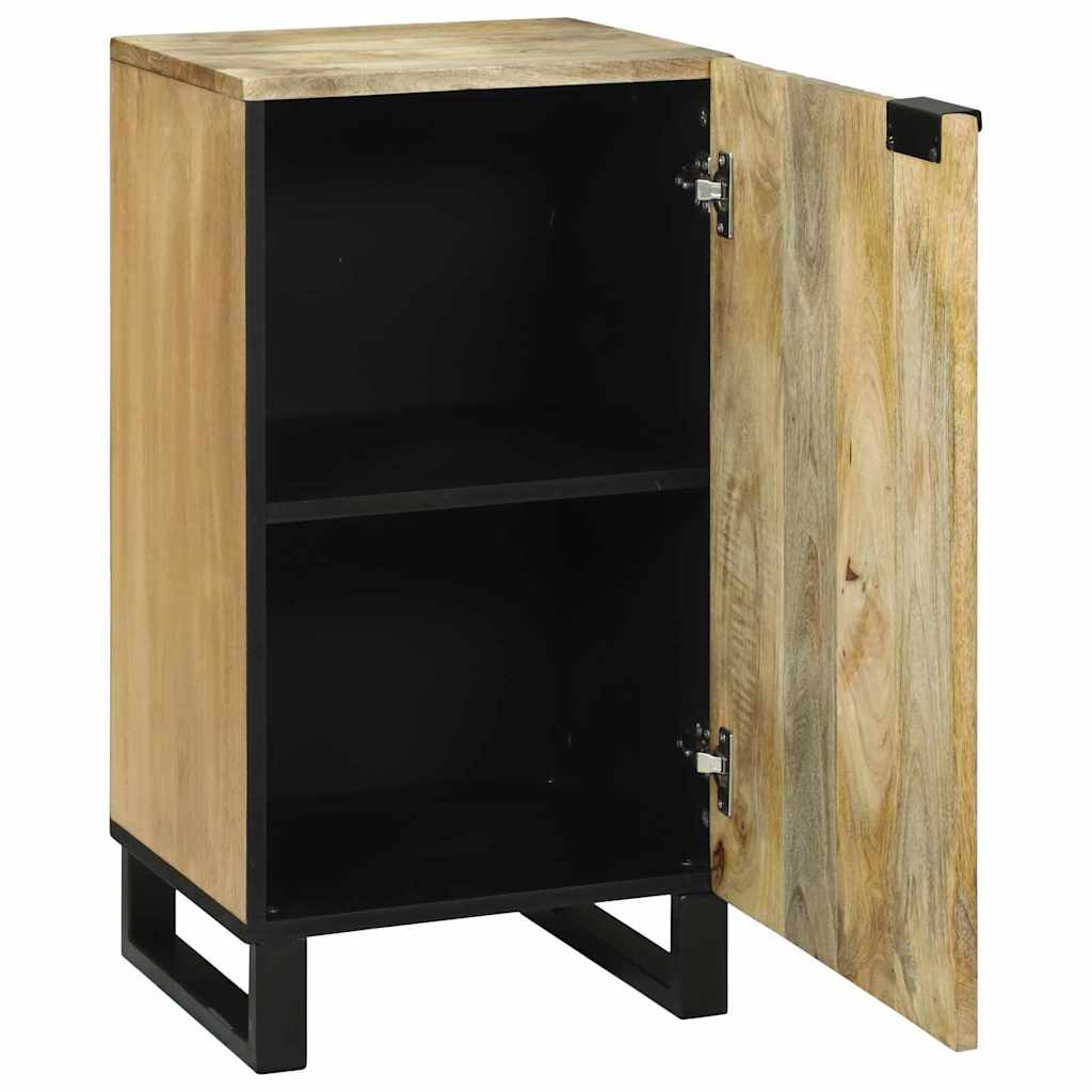 Γραφείο Καφέ 40 x 33 x 75 εκ. Μασίφ ξύλο μάνγκο - Pakobazaar