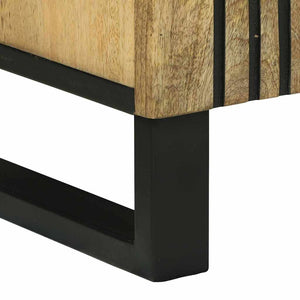 Πλαϊνό Γραφείο Καφέ 60 x 33 x 75 cm Μασίφ ξύλο μάνγκο - Pakobazaar