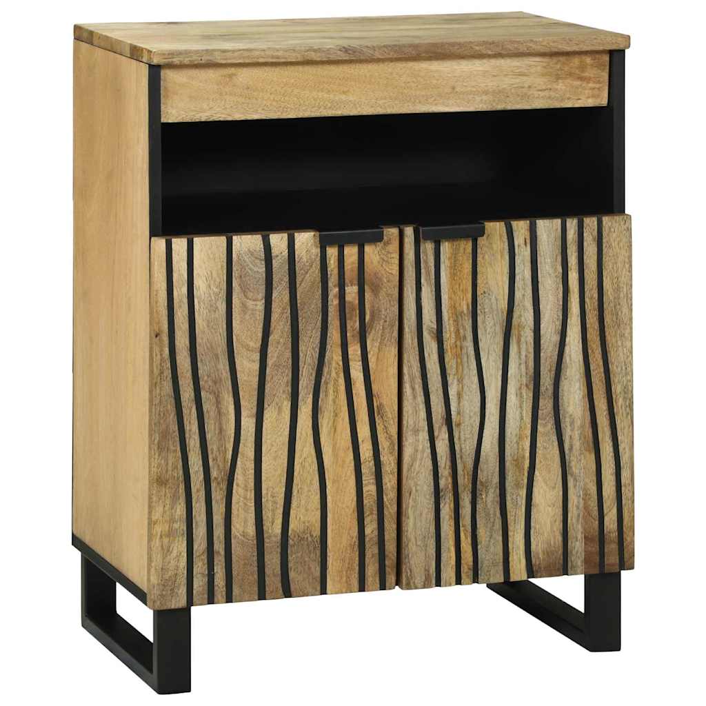 Πλαϊνό Γραφείο Καφέ 60 x 33 x 75 cm Μασίφ ξύλο μάνγκο - Pakobazaar