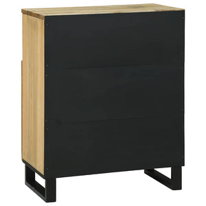Πλαϊνό Γραφείο Καφέ 60 x 33 x 75 cm Μασίφ ξύλο μάνγκο - Pakobazaar