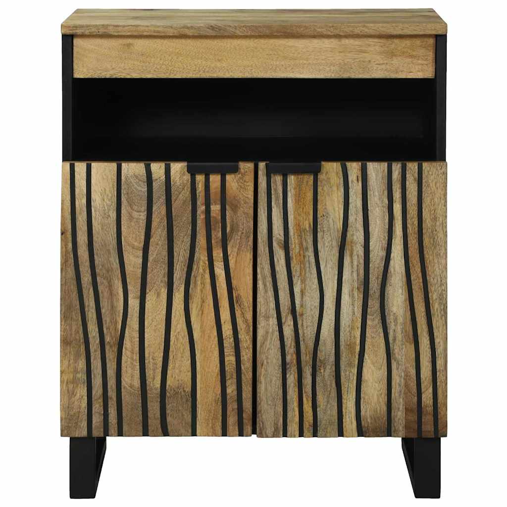 Πλαϊνό Γραφείο Καφέ 60 x 33 x 75 cm Μασίφ ξύλο μάνγκο - Pakobazaar