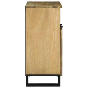 Πλαϊνό Γραφείο Καφέ 60 x 33 x 75 cm Μασίφ ξύλο μάνγκο - Pakobazaar