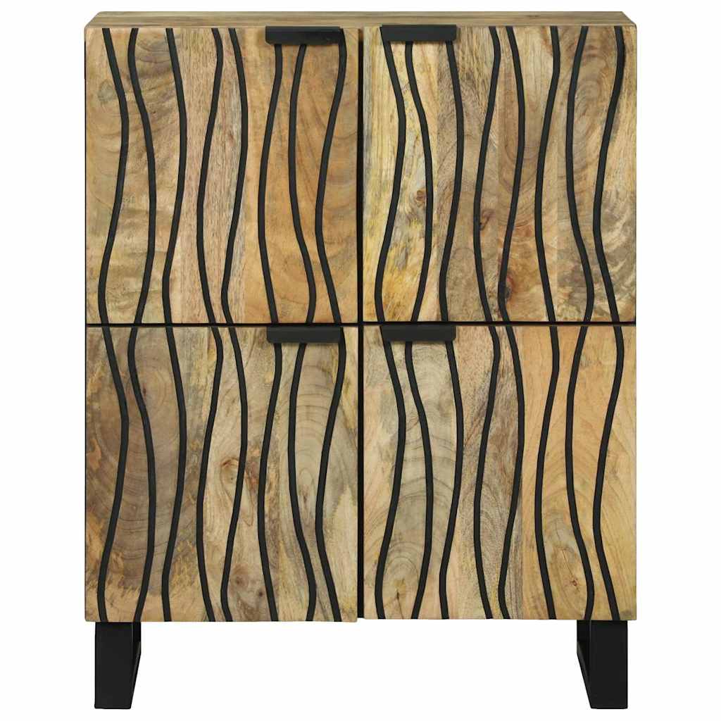 Πλαϊνό Γραφείο Καφέ 60 x 33 x 75 cm Μασίφ ξύλο μάνγκο - Pakobazaar