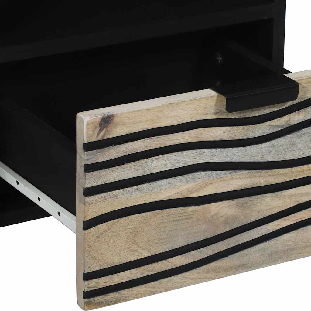 Μονάδες TV με συρτάρι Λευκό 70 x 33 x 46 εκ Επεξεργασμένο ξύλο