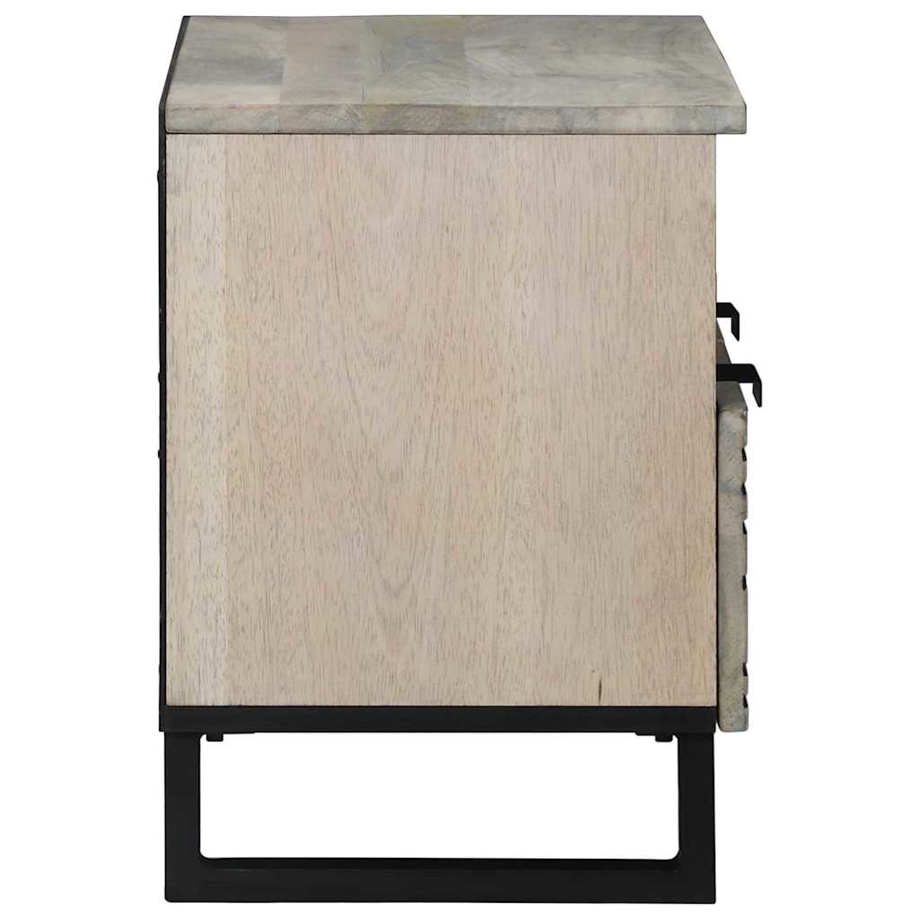 Μονάδες TV με συρτάρι Λευκό 70 x 33 x 46 εκ Επεξεργασμένο ξύλο